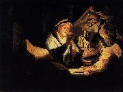 REMBRANDT Harmenszoon van Rijn Parable of the Rich Man painting